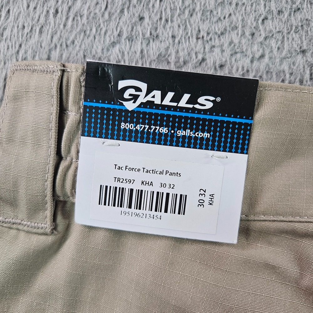 NEW Galls Tac Force Tactical‎ Pants Men Size 30 x 32  Khaki